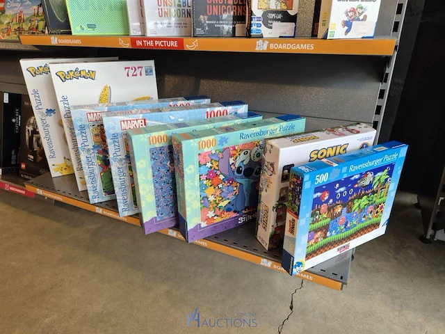 Winkelvoorraad en inrichting game mania leuven - afbeelding 48 van  368