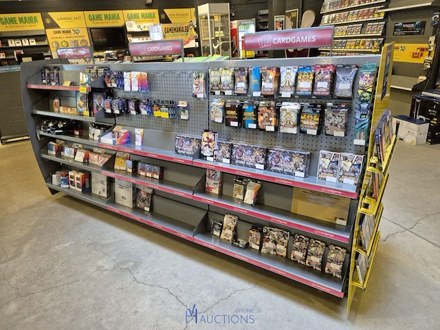Winkelvoorraad en inrichting game mania merksem - afbeelding 12 van  467
