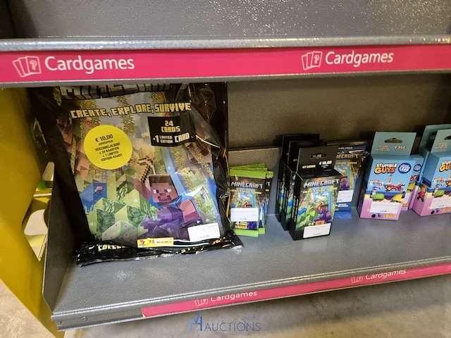 Winkelvoorraad en inrichting game mania merksem - afbeelding 40 van  467