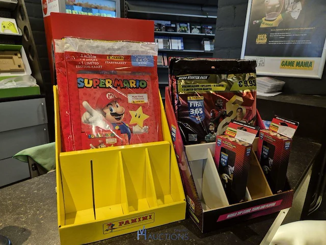 Winkelvoorraad en inrichting game mania merksem - afbeelding 115 van  467