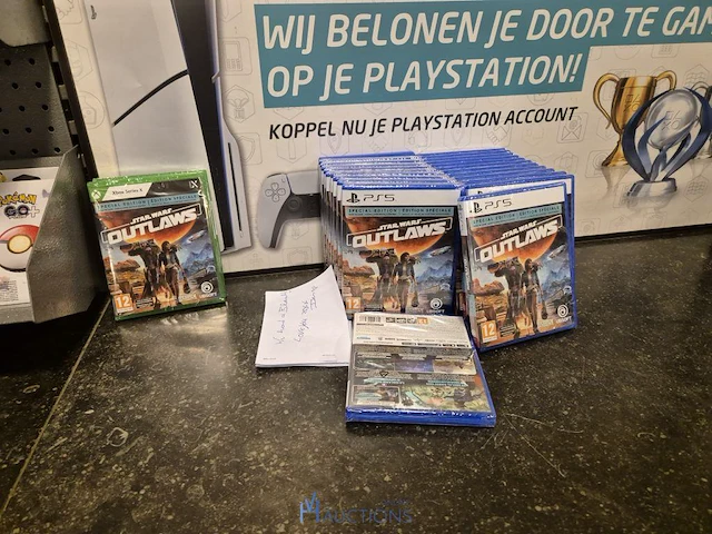 Winkelvoorraad en inrichting game mania merksem - afbeelding 216 van  467