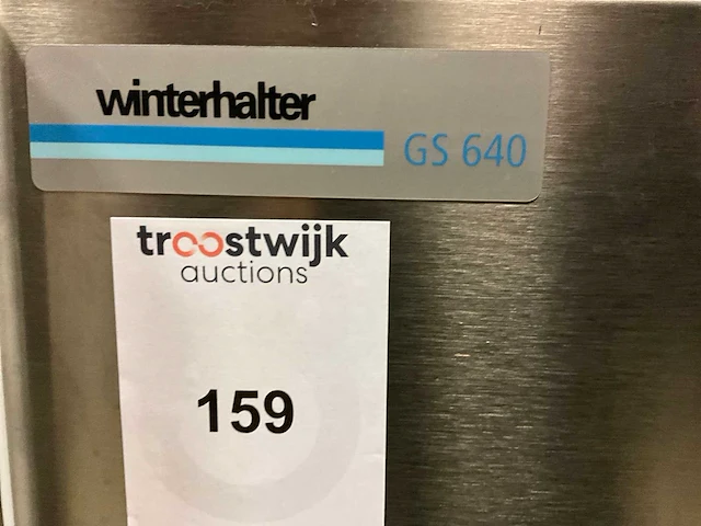 Winterhalter gs640 korvenvaatwasmachine - afbeelding 10 van  10