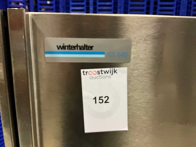 Winterhalter gws640 korvenvaatwasmachine - afbeelding 10 van  10