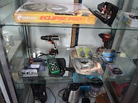 Wipzaag powerplus pow103, accu boormachine meister met accu zonder lader, accu schroefmachine skil met accu zonder lader sd1e321001, schuurmachine powerplus, rolmeter, elektrisch nietmachine, lichtmeter furbotech tt1308 - afbeelding 1 van  6