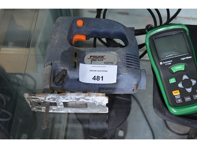 Wipzaag powerplus pow103, accu boormachine meister met accu zonder lader, accu schroefmachine skil met accu zonder lader sd1e321001, schuurmachine powerplus, rolmeter, elektrisch nietmachine, lichtmeter furbotech tt1308 - afbeelding 3 van  6