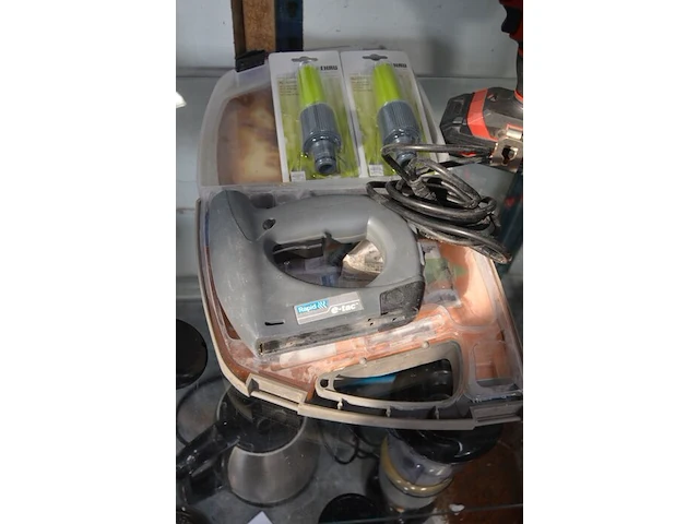 Wipzaag powerplus pow103, accu boormachine meister met accu zonder lader, accu schroefmachine skil met accu zonder lader sd1e321001, schuurmachine powerplus, rolmeter, elektrisch nietmachine, lichtmeter furbotech tt1308 - afbeelding 6 van  6