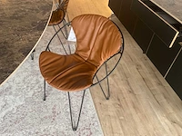Wire elyps eetkamertafel met stoelen - afbeelding 5 van  10