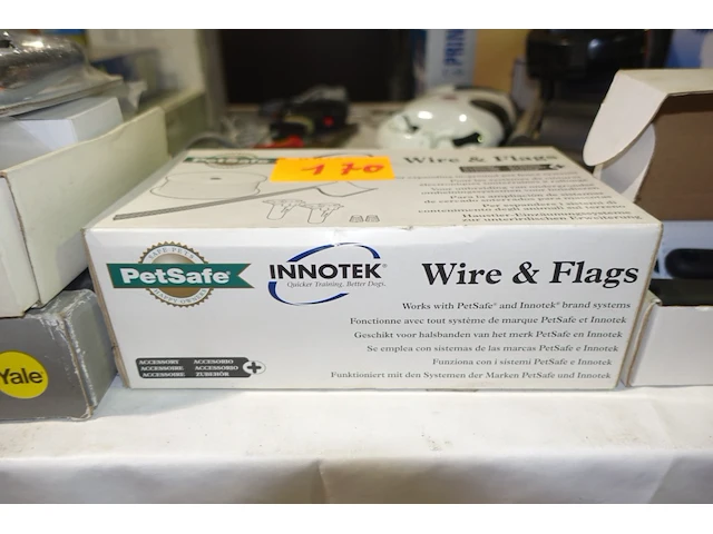 Wire + flags - ondergronds omheiningssyteem voor dieren - afbeelding 1 van  2