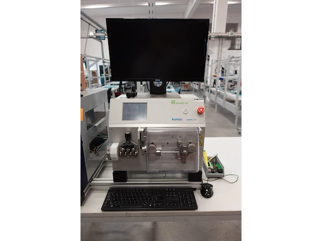 Wire id printer applicator brady + draadknipper komax - afbeelding 4 van  10