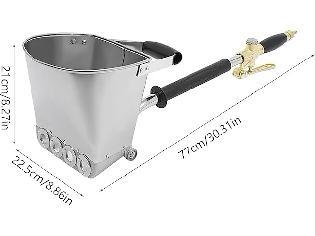 Wisamic 4 jet cementspuitpistool - afbeelding 2 van  3