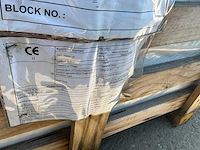 Wiskont white graniet partij plinten ca 170 lm - afbeelding 4 van  5