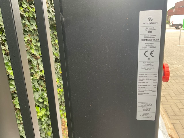 Wisniowski geautomatiseerde industriële schuifpoort - afbeelding 8 van  8