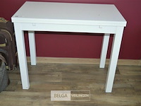 Wit klaptafeltje licht beschadigd - afbeelding 1 van  2