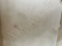 Wit marmeren beeld adolphe maubach - afbeelding 5 van  8