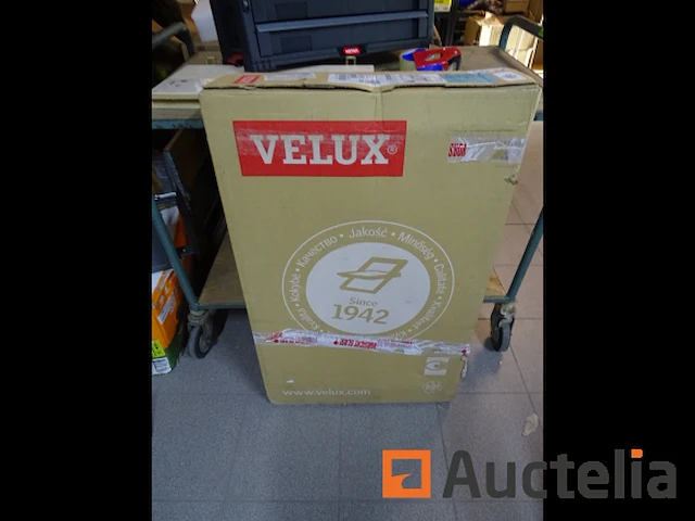 Wit polyurethaan dakraam velux glu ck02 0051 - afbeelding 2 van  6