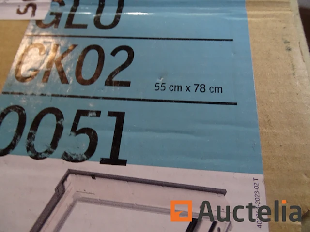 Wit polyurethaan dakraam velux glu ck02 0051 - afbeelding 3 van  6