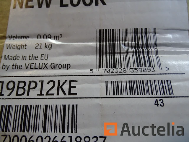 Wit polyurethaan dakraam velux glu ck02 0051 - afbeelding 5 van  6