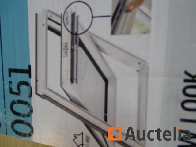 Wit polyurethaan dakraam velux glu ck02 0051 - afbeelding 6 van  6