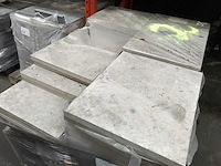 Witsteen tegels ca. 22,16m2 - afbeelding 2 van  2