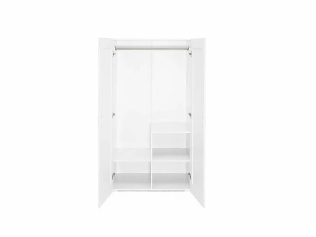 Witte 2-deurs kledingkast - afbeelding 6 van  6