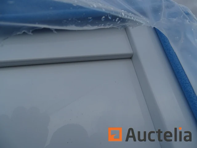 Witte aluminium poort aosta 167 x 100 (winkelwaarde: €849) - afbeelding 5 van  7