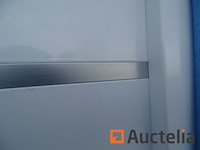 Witte aluminium poort aosta 167 x 100 (winkelwaarde: €849) - afbeelding 6 van  7