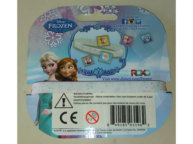 Witte armband disney frozen - afbeelding 3 van  7