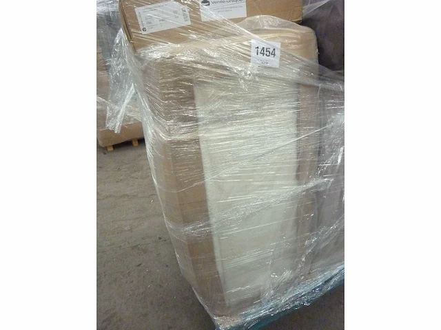 Witte badstof fauteuil van maison céphy - afbeelding 9 van  12
