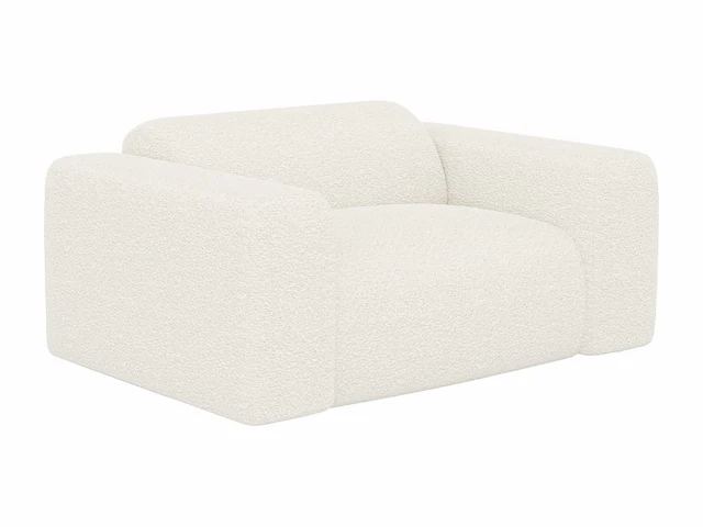 Witte badstof fauteuil van maison céphy - afbeelding 12 van  12