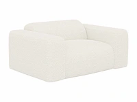 Witte badstof fauteuil van maison céphy - afbeelding 12 van  12