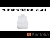 Witte gewatteerde jas velilla 108 - afbeelding 1 van  1