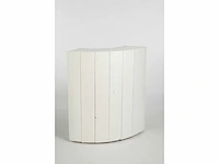 Witte houten beach bar 18 meter - afbeelding 7 van  8