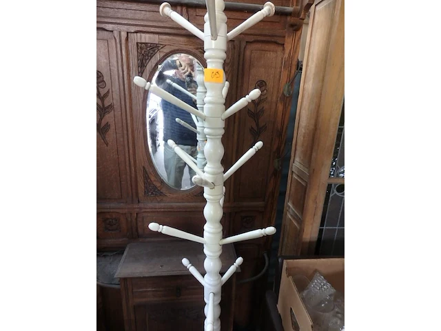 Witte kapstok - afbeelding 1 van  2