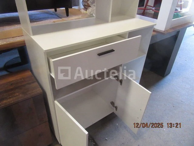 Witte keukenkast in nieuwstaat - afbeelding 4 van  5
