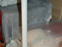 Witte keukentafel - afbeelding 1 van  2