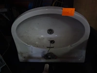 Witte lavabo - afbeelding 1 van  1
