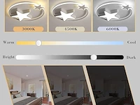 Witte led plafondlamp - afbeelding 2 van  4