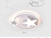 Witte led plafondlamp - afbeelding 3 van  4