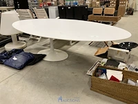Witte pvc tafel - afbeelding 1 van  3