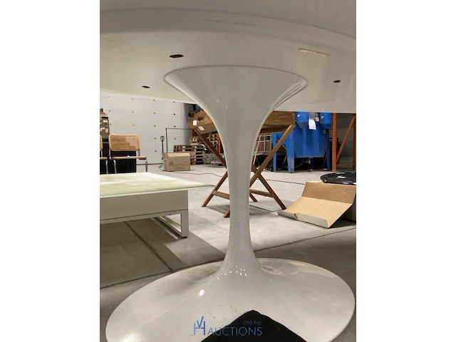 Witte pvc tafel - afbeelding 3 van  3