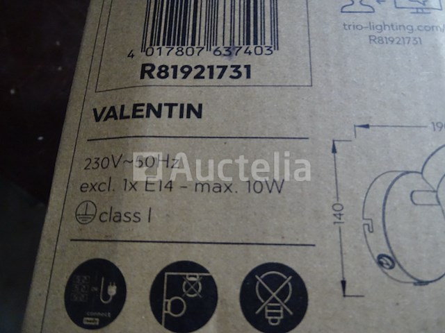 Witte schijnwerper realiteit valentin - afbeelding 3 van  3