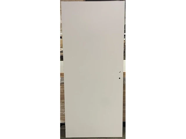 Witte schilderdeur (1 stuk) 201,5x88 cm - afbeelding 1 van  4