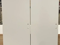 Witte schilderdeur (2 stuks) 201,5x68 cm - afbeelding 1 van  5