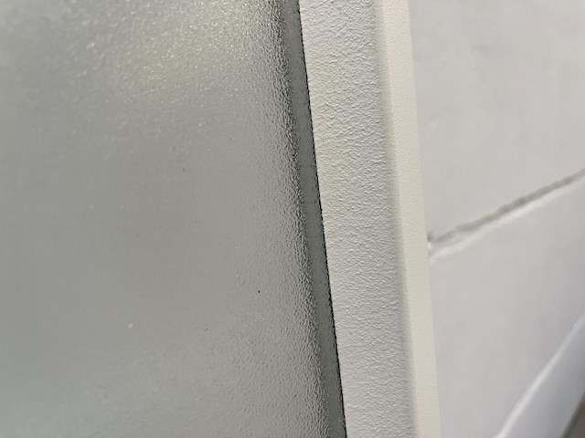 Witte stalen raam - afbeelding 3 van  3