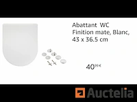 Witte toiletbril - afbeelding 1 van  1