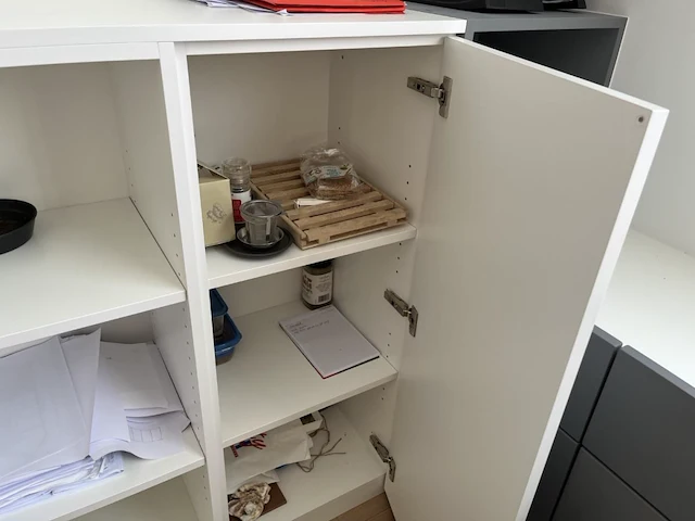 Witte wandkast - afbeelding 5 van  8