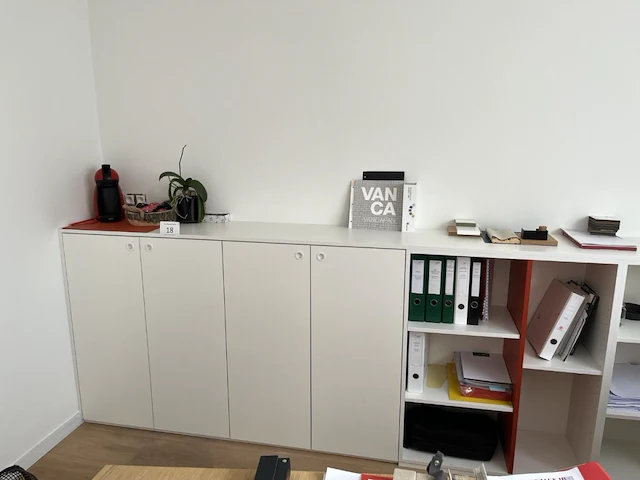 Witte wandkast - afbeelding 7 van  8