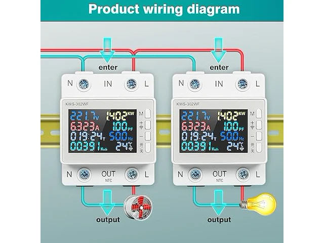 Wlan tuya smart meter - afbeelding 4 van  4