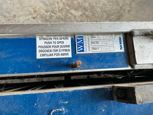Wm systeem al80/11 oprijplaat voor aanhangers of bestelwagens - afbeelding 7 van  8