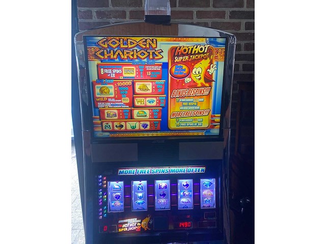 Wms - golden chariots - speelautomaat - afbeelding 3 van  10